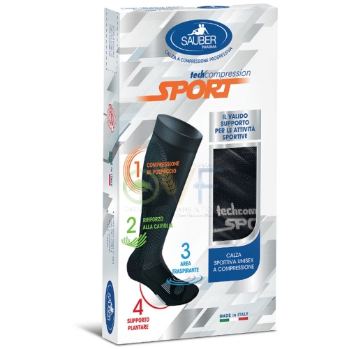 Sauber Calza Sport Nero/bi S