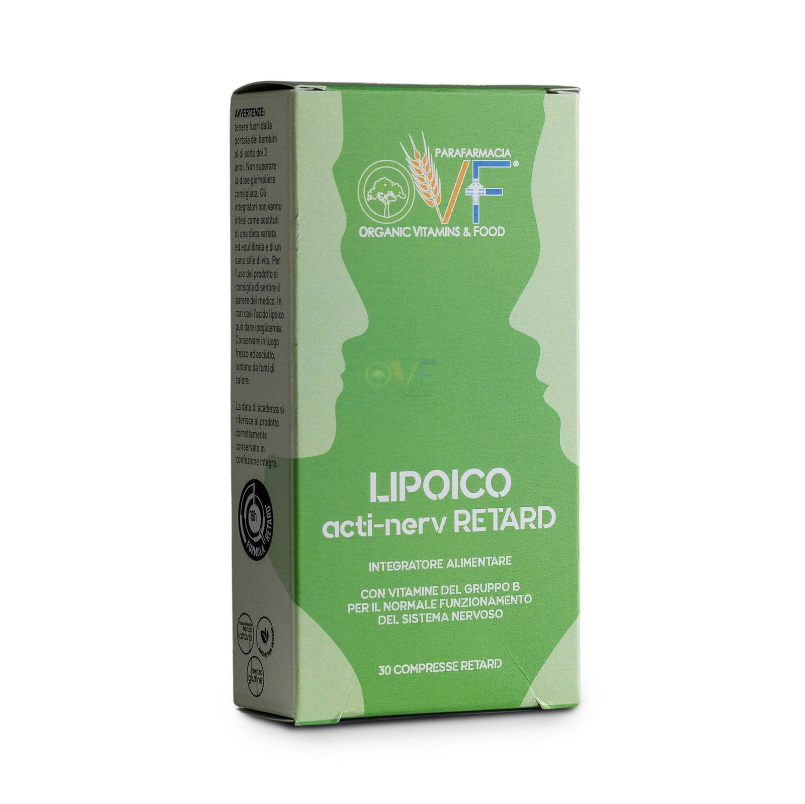 Ovf Lipoico Acti Nerv Retard 30cpr