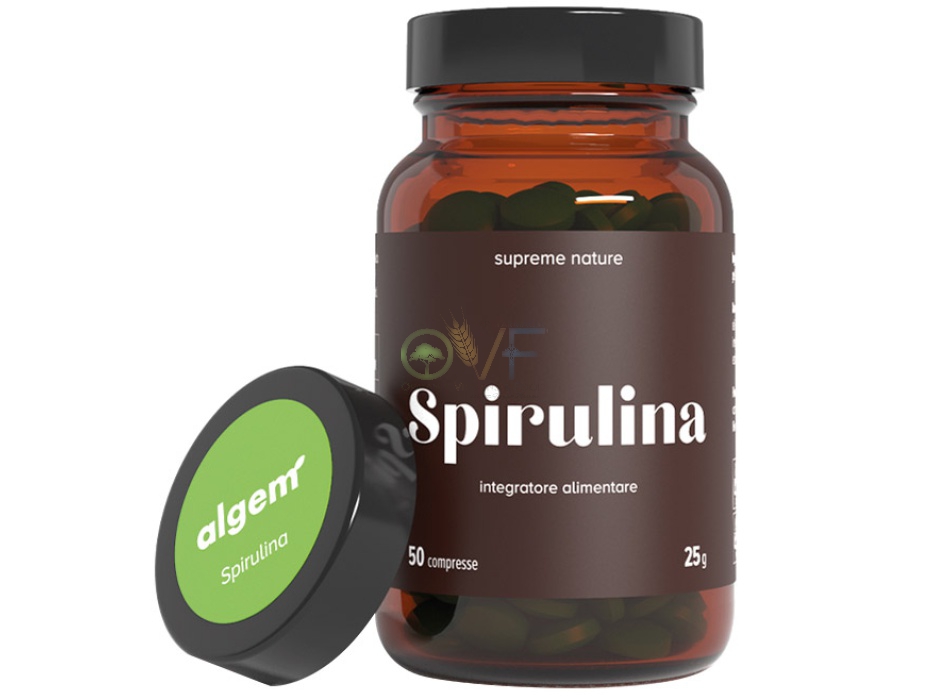 Algem Supreme Spirulina 50cpr