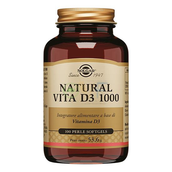 Natural Vita D3 1000 100prl