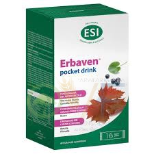 Esi Linea Benessere Gambe e Microcircolo Erbaven Integratore 16 Pocket Drink