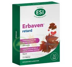 Esi Linea Benessere Gambe e Microcircolo Erbaven Retard Integratore 30 Ovalette
