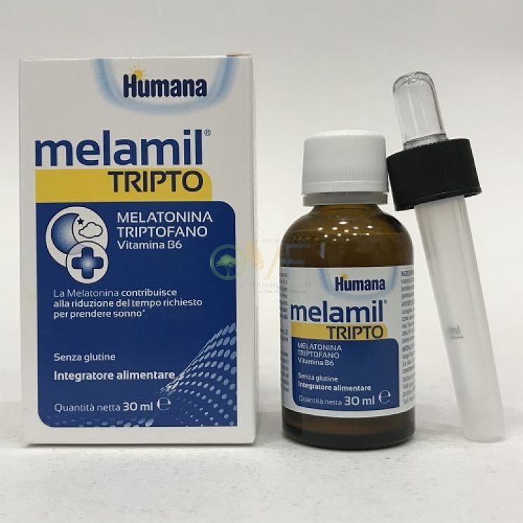 Humana Linea Bambini Sonno e Relax MelaMil Tripto Milte Integratore Gocce 30 ml