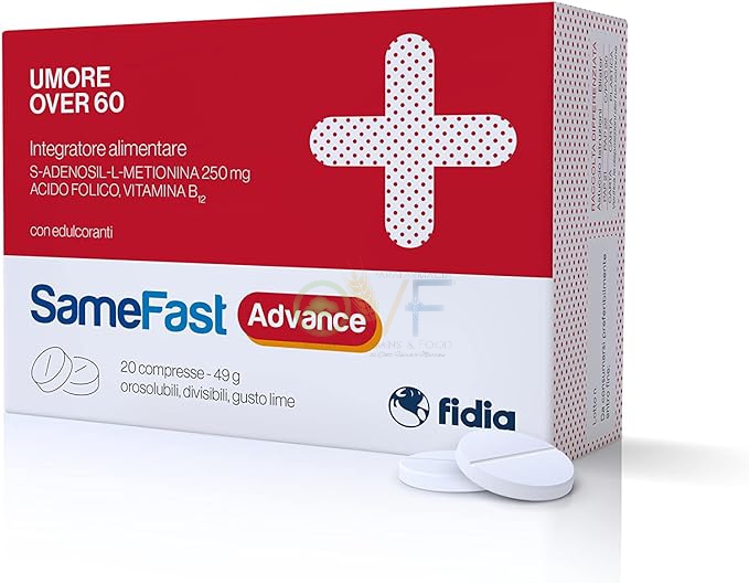 Fidia Linea Integratori Alimentari SameFast Advance Umore Over60 20 compresse