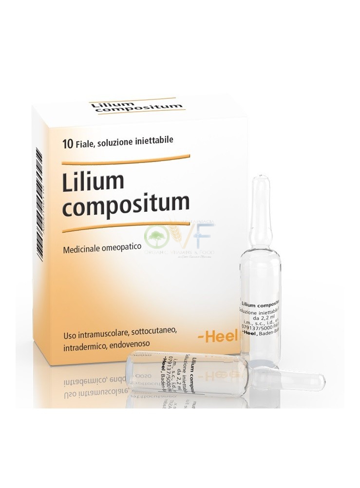  Guna HEEL Lilium Compositum  uno rimedio omeopatico indicato per contrastare i disturbi tipici della menopausa.