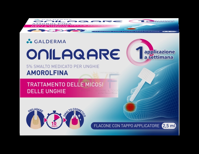 Galderma Italia Onilaqare Galderma Italia Onilaqare*smalto unghie 2,5ml