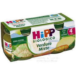 Hipp Bio Omogeneizzato Verdure Miste mesi 4+