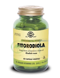 Solgar FitoRodiola Integratore 60 Capsule