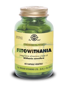Solgar FitoWithania Integratore 60 Capsule
