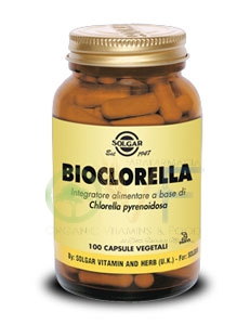 Solgar Bioclorella Integratore 100 Capsule