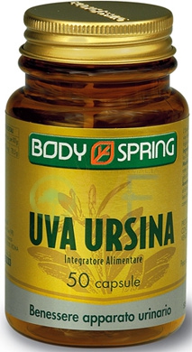 Body Spring Integratore Alimentare Uva Ursina 50 Capsule
