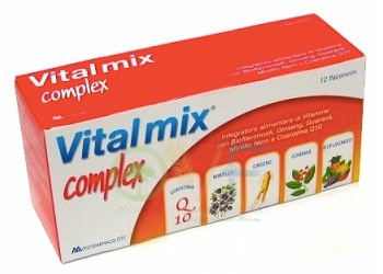 Vital mix Complex Energia per l'Organismo Tonico con Vitamina B 12 Flaconcini