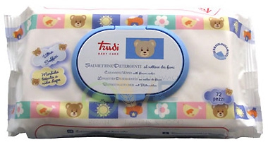Trudy Baby Care Salviette  Disinfettanti Antibatteriche Apri-Chiudi 72 Pezzi