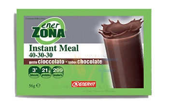 EnerZona Linea Alimentazione Dieta a ZONA Instant Meal Cioccolato 40-30-30