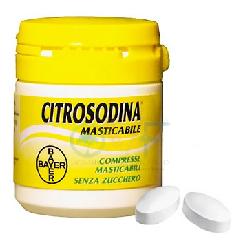 Citrosodina Linea Digestione Benessere dello Stomaco 30 Compresse Masticabili