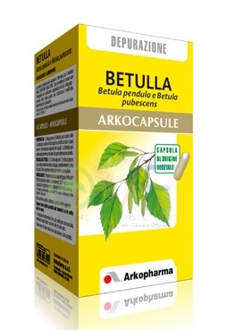Arkocapsule Linea Ritenzione Idrica Betulla Drenante Integratore 45 Capsule