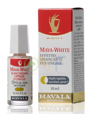 Mavala Linea Unghie Mava-White Trattamento Sbiancante Unghie Gialle 10 ml