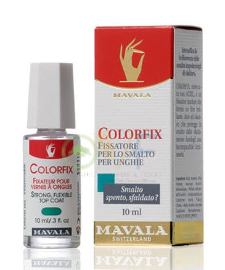 Mavala Linea Unghie Colorfix Trattamento Fissatore Smalto Unghie 10 ml