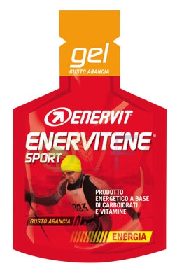 Enervit Sport Linea Energia Enervitene 1 Gel Pack 25 ml Gusto Arancia