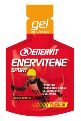 Enervit Sport Linea Energia Enervitene 1 Gel Pack 25 ml Gusto Arancia