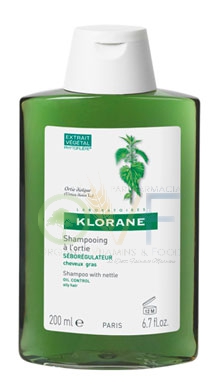 Klorane Capelli Linea Ortica Seboregolatore Cute Grassa Shampoo 200 ml