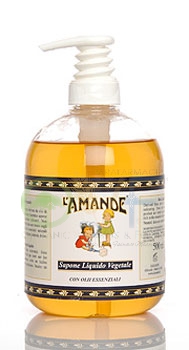 L'Amande Linea Marsiglia Sapone Liquido Idratante Olio di Oliva 500 ml