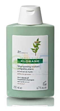 Klorane Capelli Linea Mirto Seboregolatore AntiForfora Grassa Shampoo 200 ml