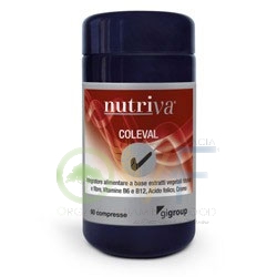 Nutriva Linea Colesterolo e Trigliceridi Coleval Integratore 60 Compresse