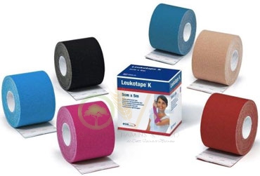 BSN Medical Linea Medicazioni Leukotape K Nastro Adesivo 5cm x 5m Blu