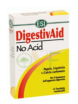 Esi Linea Benessere Stomaco DigestivAid No Acid Anti-Acido 12 Tavolette Mastic