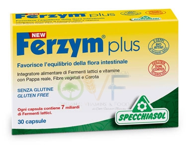 Specchiasol Linea Benessere Intestinale New Ferzym Plus Fermenti 30 Capsule