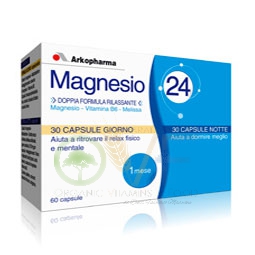Arkocapsule Linea Minerali Magnesio 24 Integratore Alimentare 60 Capsule