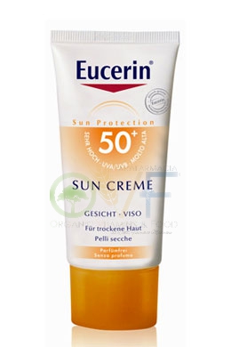 Eucerin Linea Solare Pelli Sensibili SPF50 Crema Viso Pelli Normali Secche 50 ml