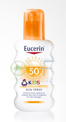 Eucerin Linea Solare Bambini Pelli Sensibili SPF50+ Lozione Spray 200 ml