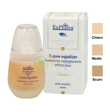 EuPhidra Linea Make-Up T-Zone Equalizer Fondotinta Normalizzante Colore Chiaro