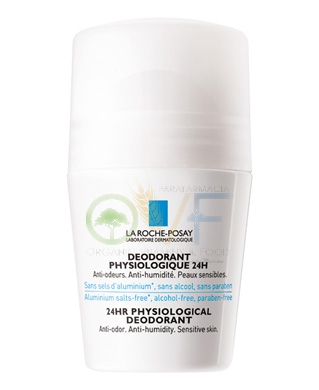 La Roche Posay Linea Physiologique Deodorante Fisiologico 24h Roll-on 50 ml