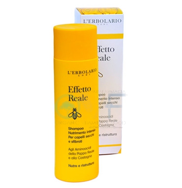 L'Erbolario Linea Capelli Effetto Reale Shampoo Nutrimento Intenso 200 ml