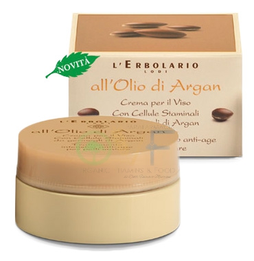 L'Erbolario Linea Olio di Argan Nutriente e Rigenerante Crema Viso Anti-Et 50ml