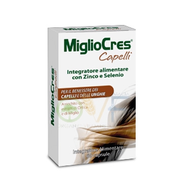 MiglioCres Linea Capelli Splendenti MiglioCres Capelli Anti-Caduta 60+60 Capsule
