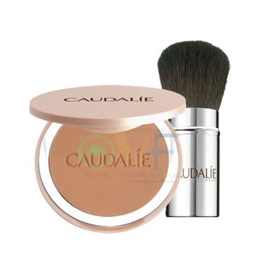 Caudalie Linea Make-up Teint Divine Cipria Polvere Compatta Colore Naturale 10g
