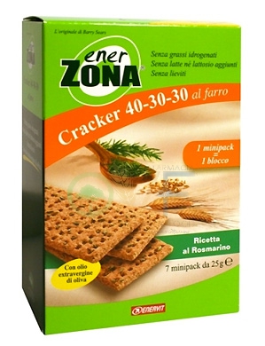 EnerZona Linea Alimentazione Dieta a ZONA Spuntino Rosmarino 40-30-30 7 pz