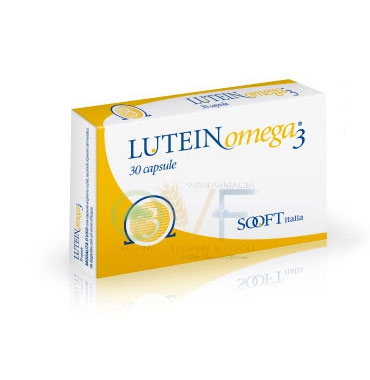 Sooft Italia Linea Salute degli Occhi Lutein Omega3 Integratore 30 Capsule