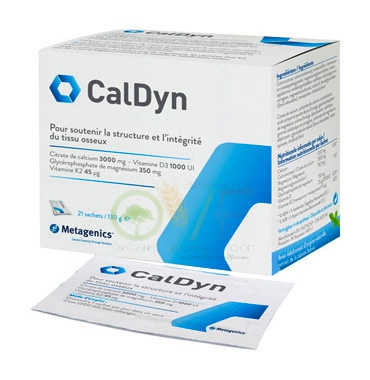Metagenic Linea Vitamine e Minerali CalDyn Integratore Alimentare 21 Bustine