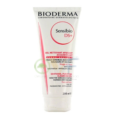 Bioderma Linea Sensibio DS+ Moussant Detergente Viso Anti-Irritazioni 200 ml