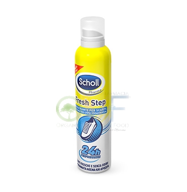 Scholl Linea Sudorazione Piedi Fresh Step Trattamento Deodorante Scarpe 150 ml