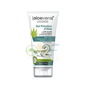 Zuccari Linea aloevera2 Gel Primitivo d'Aloe Lenitivo Pelle Stressata 100 ml