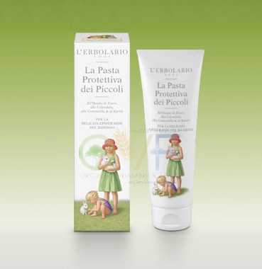 L'Erbolario Linea Il Giardino dei Piccoli Lenitiva Pasta Protettiva Zinco 125 ml