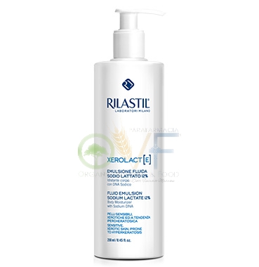 Rilastil Linea Xerolact Pelle Xerotica Emulsione Fluida Sodio Lattato 250 ml