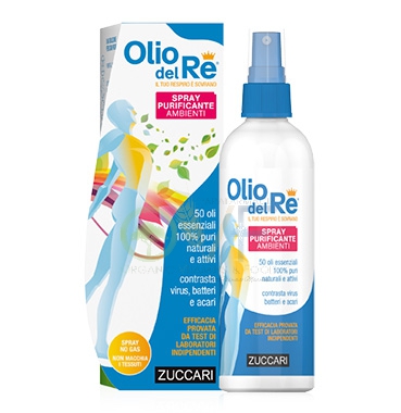Zuccari Linea Olio del Re Repirazione Spray Purificante per Ambienti 150 ml