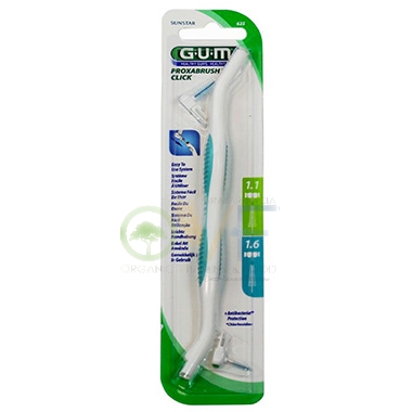 GUM Linea Igiene Dentale Quotidiana Proxabrush 605 Manico Scovolino in Plastica
